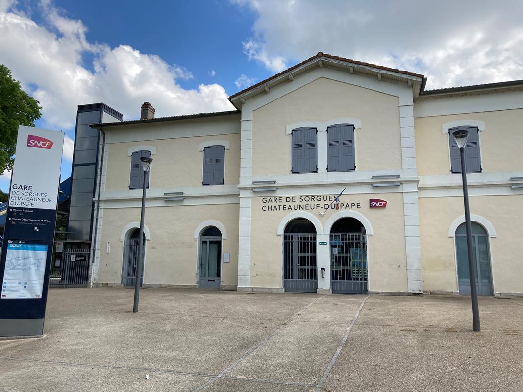 Gare de Sorgues - Châteauneuf-du-Pape